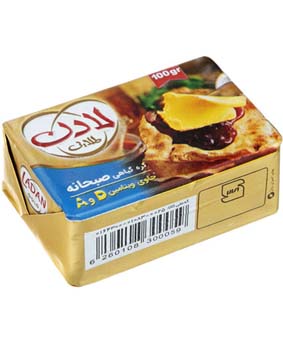 کره گیاهی لادن فویلی 100گرمی